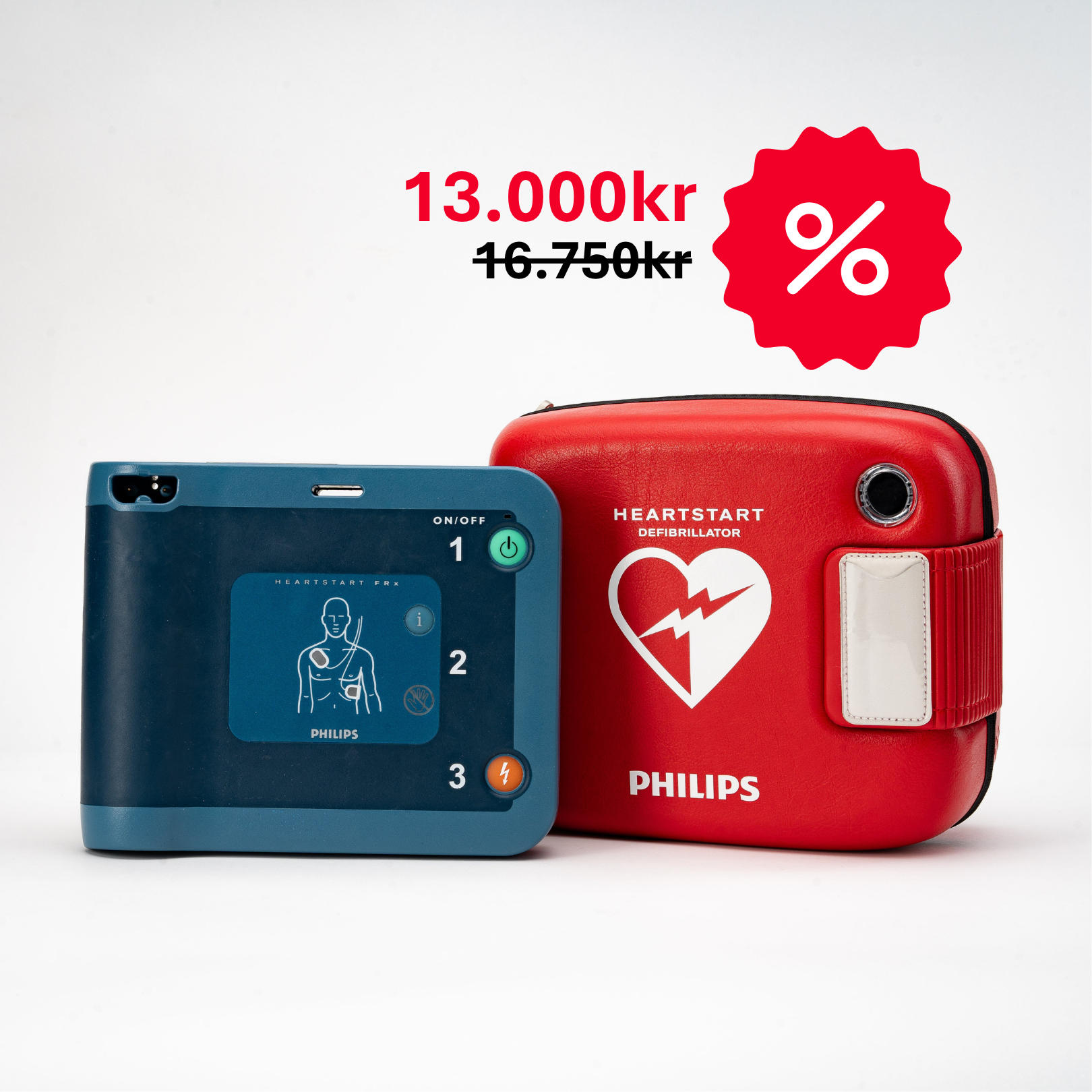 Heartstart FRx med väska